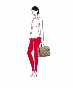 Reisenthel Diamonds Mocha XL Foldable Toilet Bag