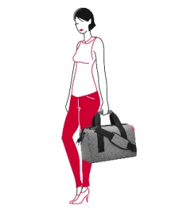 Reisenthel Twist Silver Allrounder M Shoulder Bag 12 Reisenthel Twist Silver Allrounder M Shoulder Bag