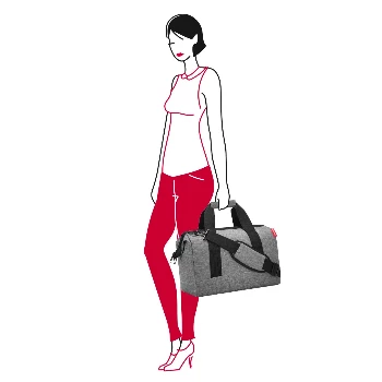 Reisenthel Twist Silver Allrounder M Shoulder Bag 6 Reisenthel Twist Silver Allrounder M Shoulder Bag