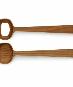 Rosendahl Hammershøi Oak Salad Serving Set