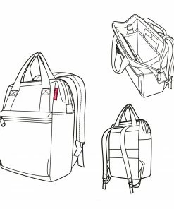 Reisenthel Medium Paisley Red ALLROUNDER R Rucksack 9 Reisenthel Medium Paisley Red ALLROUNDER R Rucksack