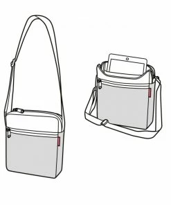 Reisenthel Black CANVAS CROSS Bag