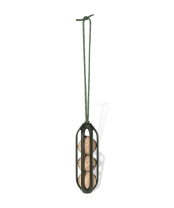 Rosendahl Ro Birds Recycled Hanging Suet Ball Feeder Green