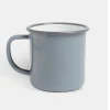 Falcon Enamelware Pigeon Grey Mug