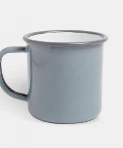 Falcon Enamelware Pigeon Grey Mug