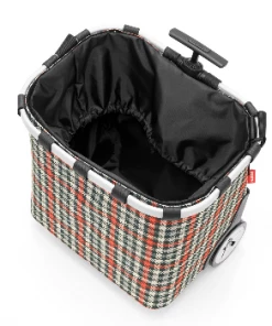Reisenthel Glencheck Red CARRY CRUISER Shopping Trolley