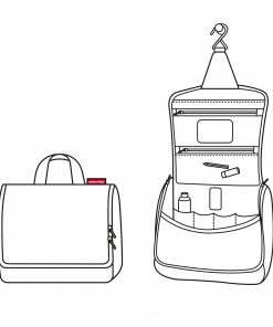 Reisenthel Black Foldable Toilet Bag