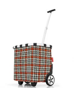 Reisenthel Glencheck Red CARRY CRUISER Shopping Trolley