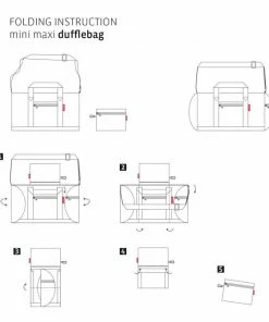 Reisenthel 50x28cm Mini Maxi foldable Dufflebag