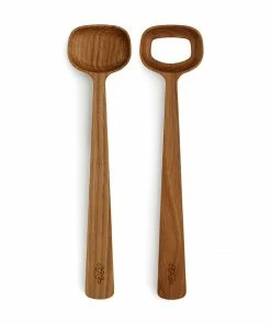 Rosendahl Hammershøi Oak Salad Serving Set