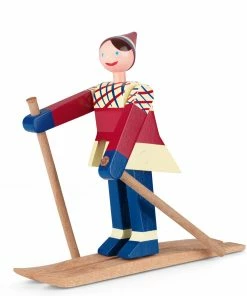 Rosendahl Kay Bojesen Datti The Girl Skier Wooden Ornament