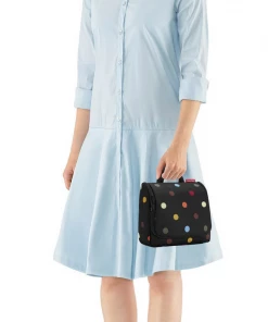 Reisenthel Foldable Dots Unisex Travel Toilet Bag
