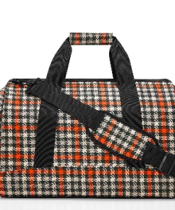 Reisenthel Glencheck Red Allrounder L Shoulder Bag