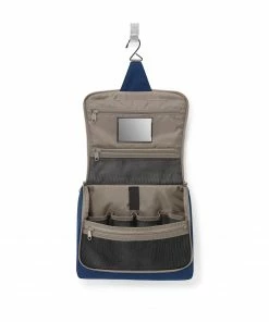 Reisenthel XL Dark Blue Large Foldable Toilet Bag