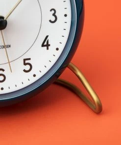 Rosendahl Arne Jacobsen Station Table Clock Teal