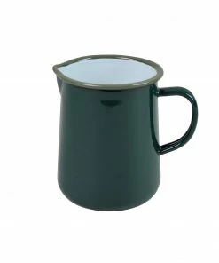 Falcon Enamelware Teal Green Enamel 1 Pint Jug