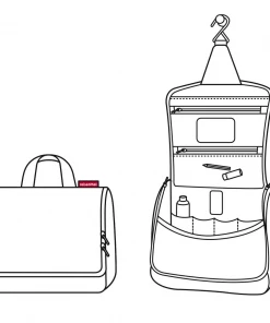 Reisenthel Foldable Dots Unisex Travel Toilet Bag