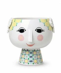 Rosendahl Bjørn Wiinblad Flowerpot Eva Yellow